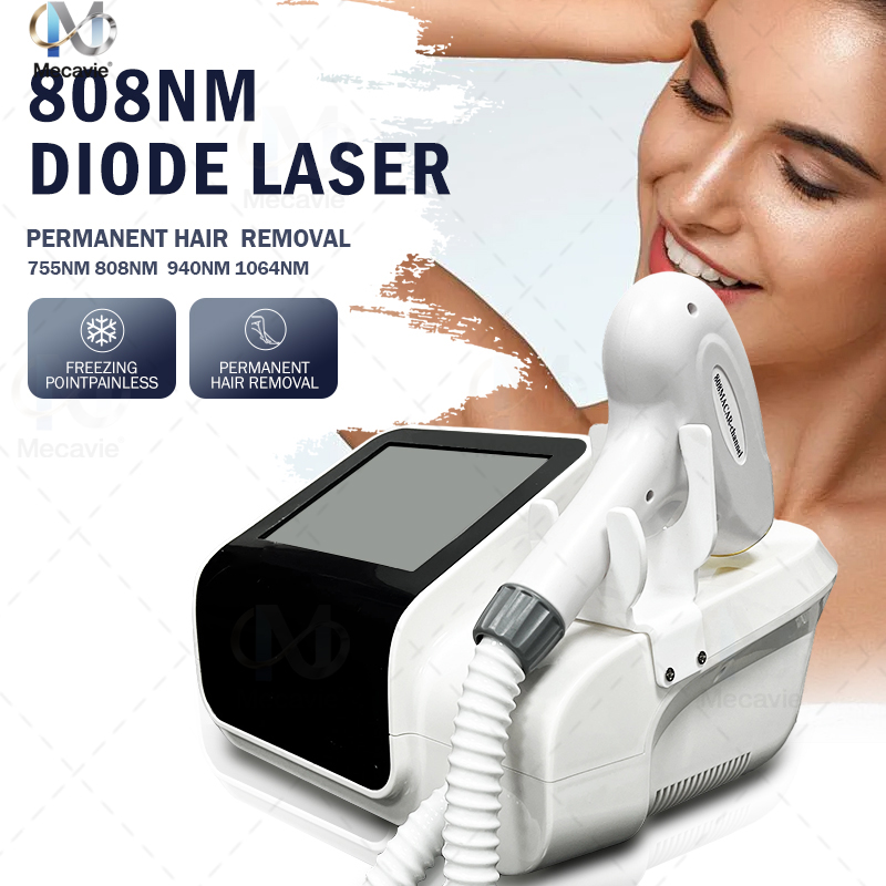Industrial Laser Hair Removal Machine - Professional Portable Ice Titanium 808nm Laser