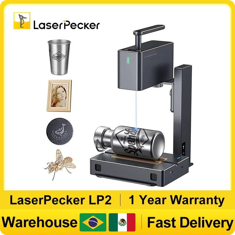 Industrial Laser Cutter - LASERPECKER Handheld Laser Engraver Portable Powerful