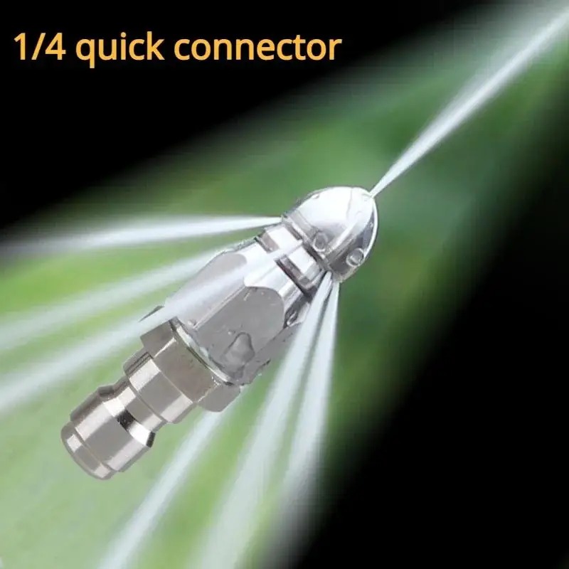 Laser Nozzle Ceramic - High‑Pressure Washer Sewer Cleaning Nozzle, G1/4