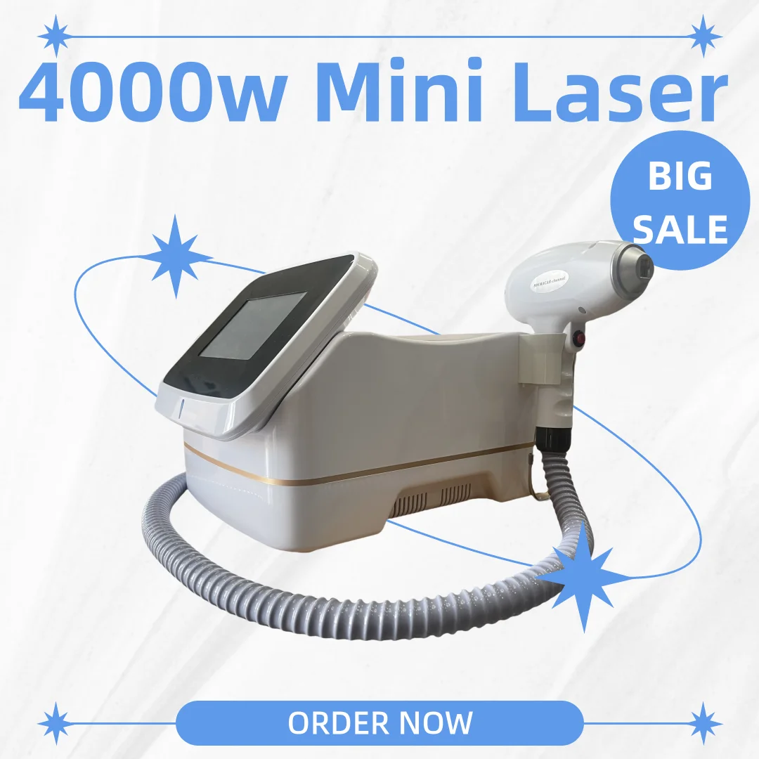 Industrial Laser Hair Removal Machine - Mini Ice Platinum Epilator 808nm Diode