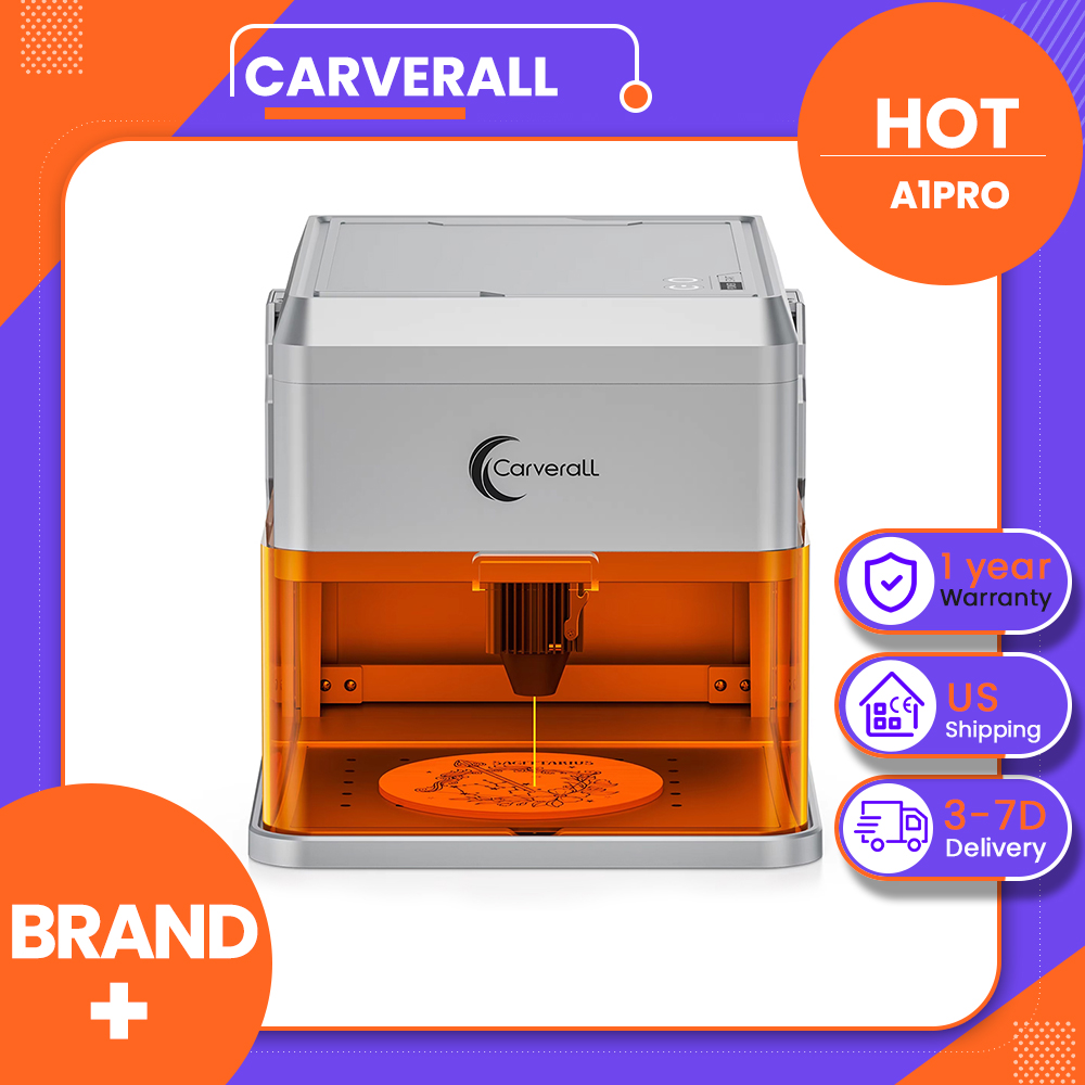 Industrial Handheld Laser Engraver - Carverall A1PRO 10W Laser Engraver with