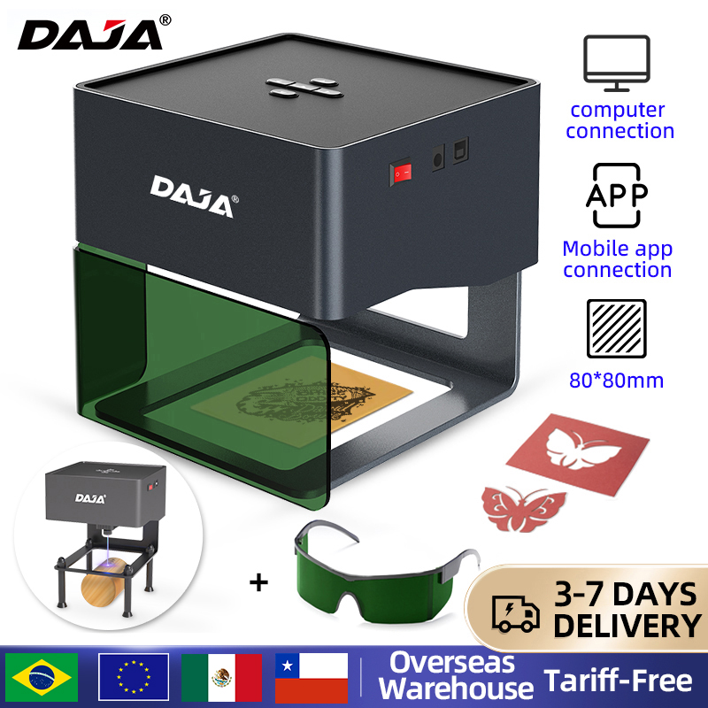 Co2 Laser Engraving Machine - DAJA DJ6 Mini Portable Laser Engraver