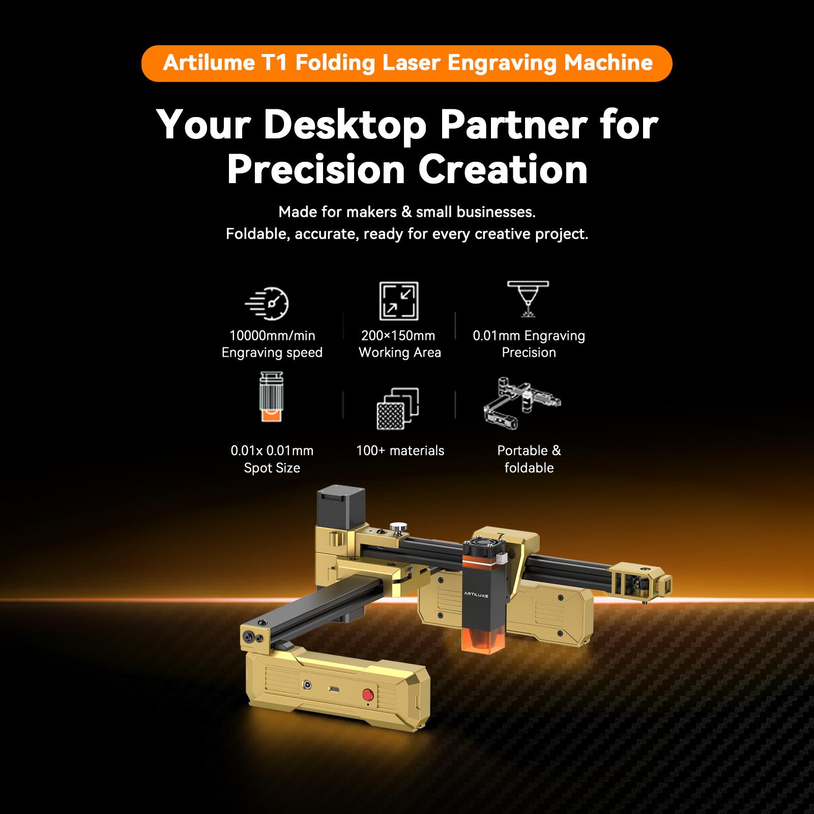 Artilume T1 7W Laser Engraver  - Industrial Handheld Laser Engraver ulasan dan harga