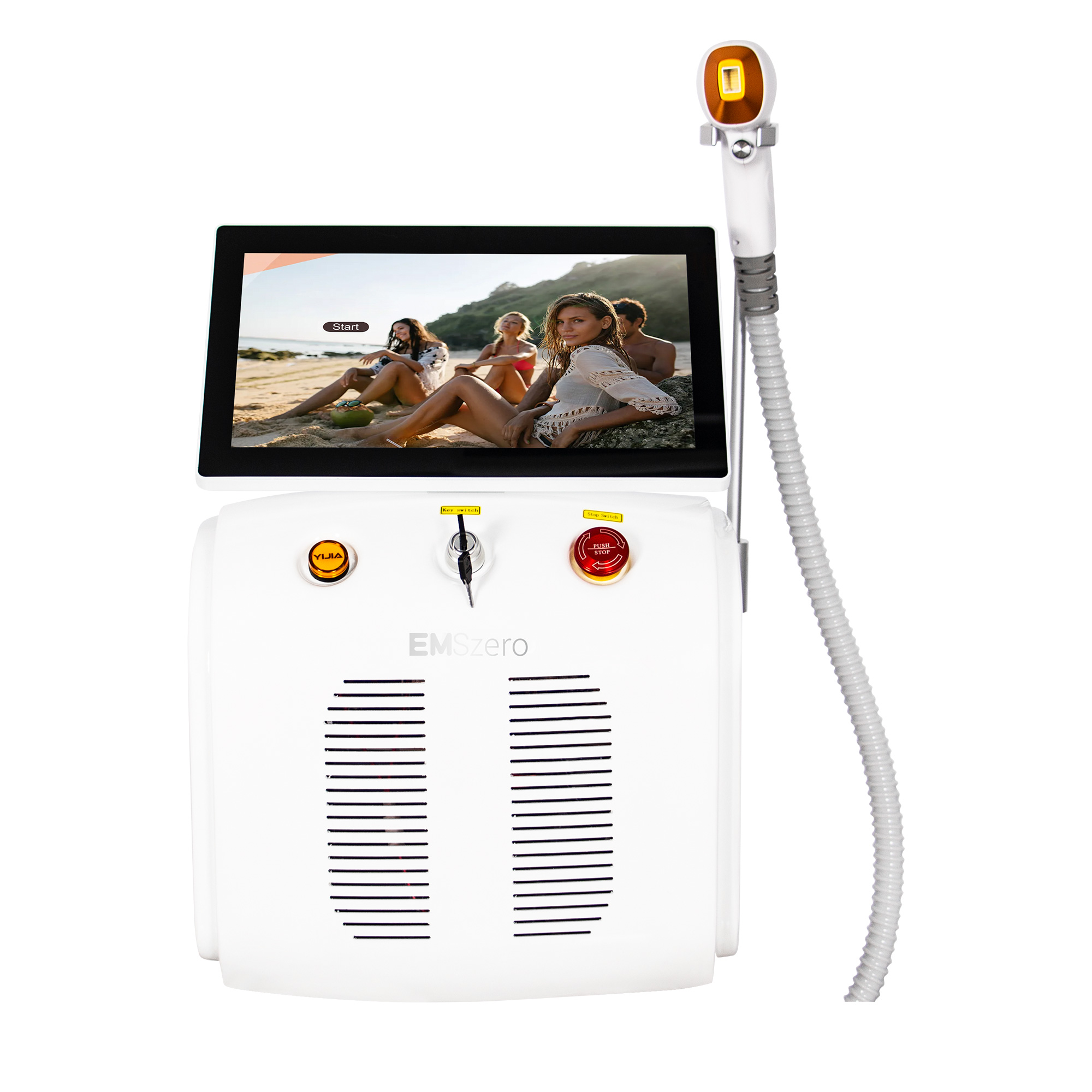 4500W 808 Alexandrite Hair Rem - Industrial Laser Hair Removal Machine ulasan dan harga