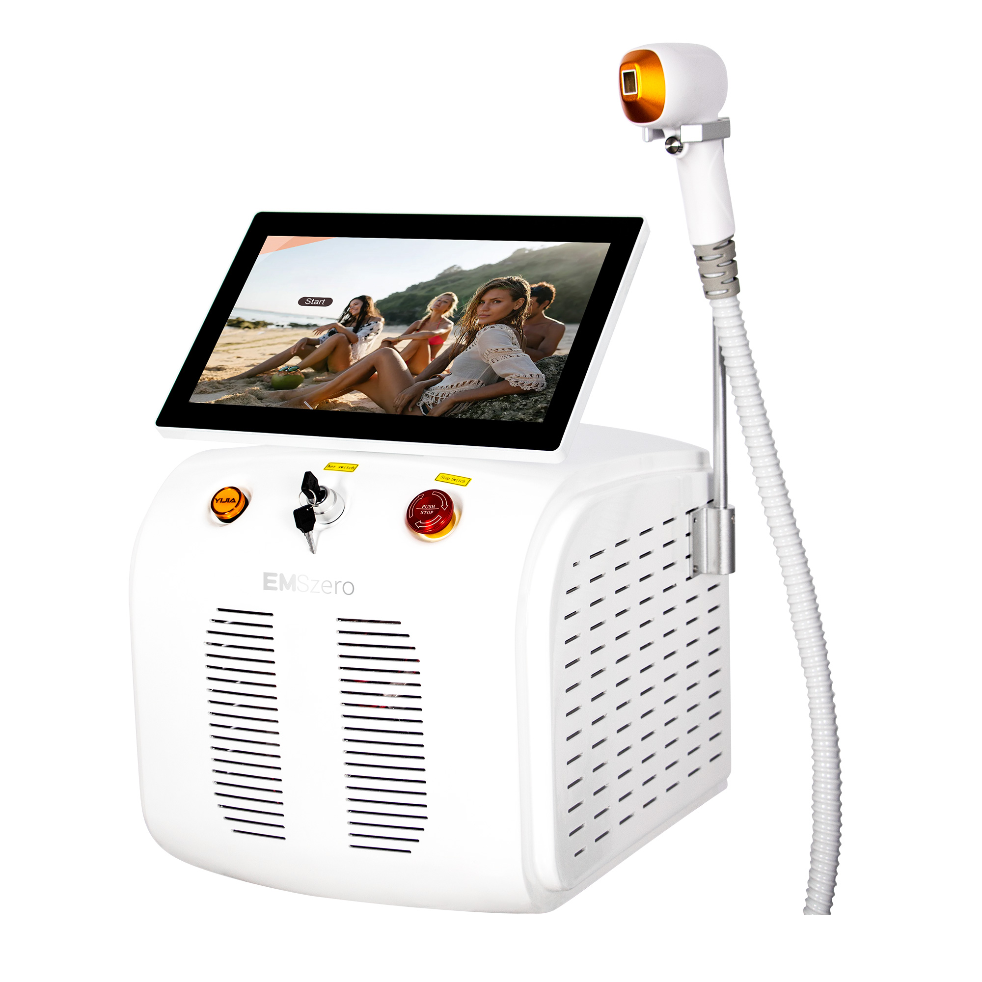 4500W 808 Alexandrite Hair Rem - Industrial Laser Hair Removal Machine ulasan dan harga