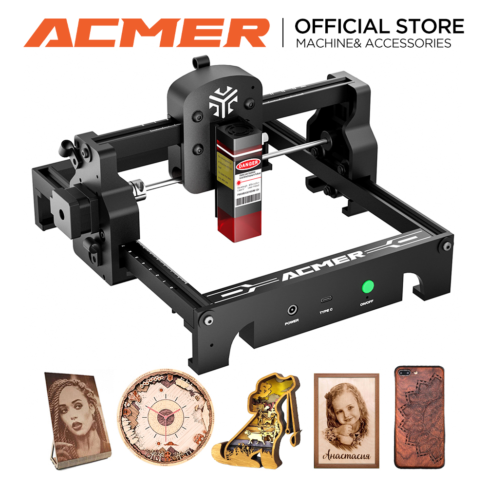 ACMER S1 Laser Engraving 6W/3. - Industrial Handheld Laser Engraver ulasan dan harga