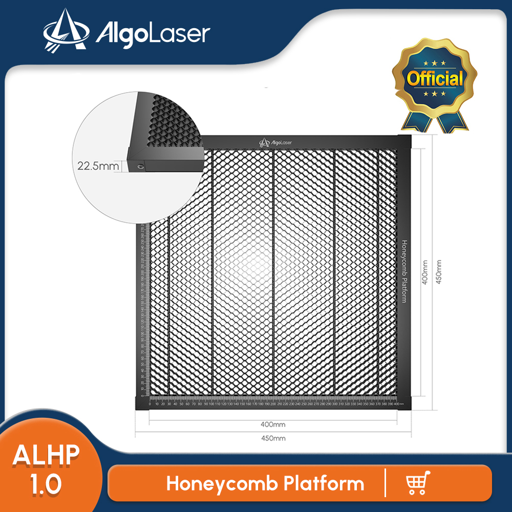 AlgoLaser 40x40cm Steel Honeyc - Co2 Laser Engraving Machine ulasan dan harga
