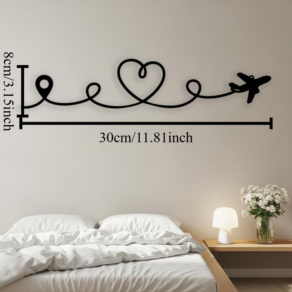 Flat Travel Metal Wall Art, La - Industrial Laser Cutter ulasan dan harga