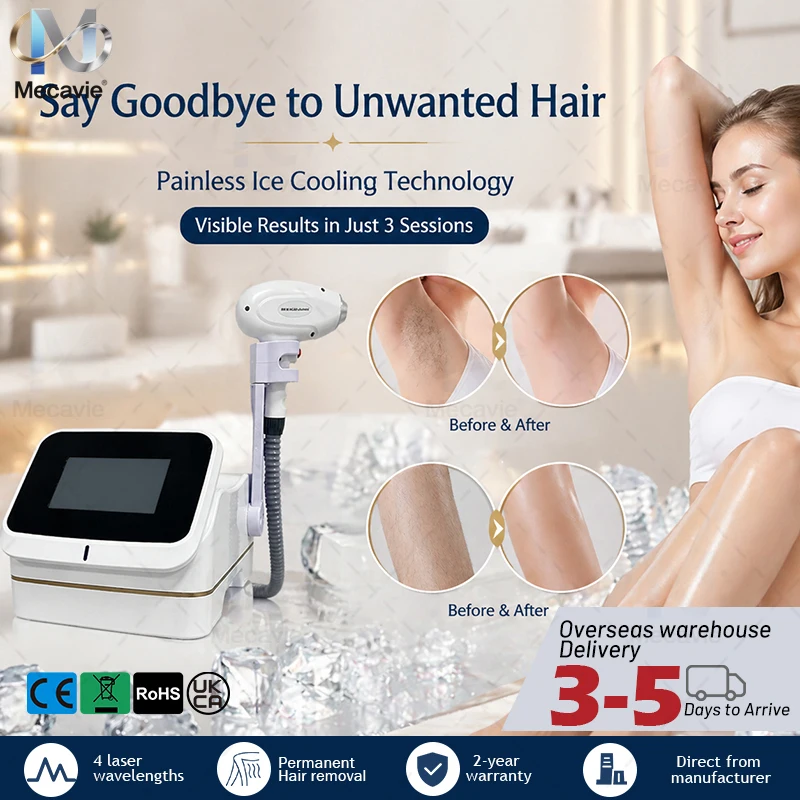 Mini Ice Platinum Epilator 808 - Industrial Laser Hair Removal Machine ulasan dan harga