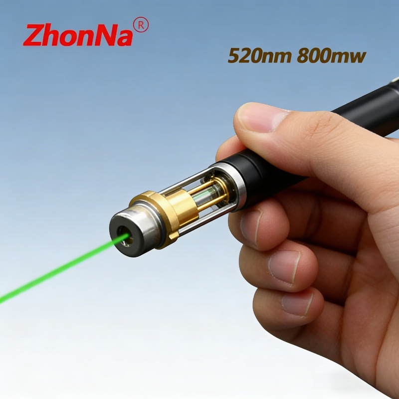 800MW 520NM Green Laser Diode  - Laser Beam Expander ulasan dan harga