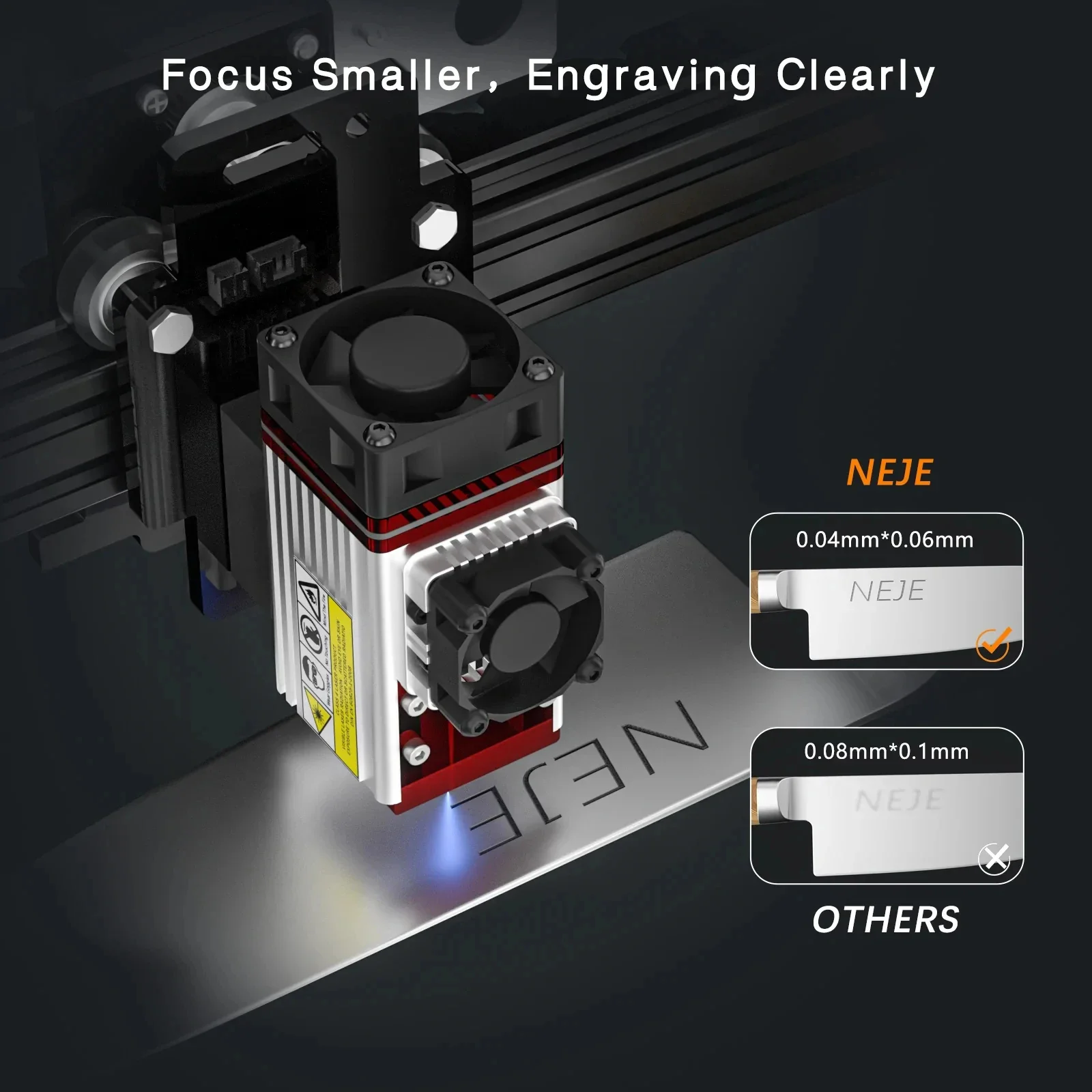 Premium NEJE N30820/E30/E40/A4 - Laser Beam Expander ulasan dan harga