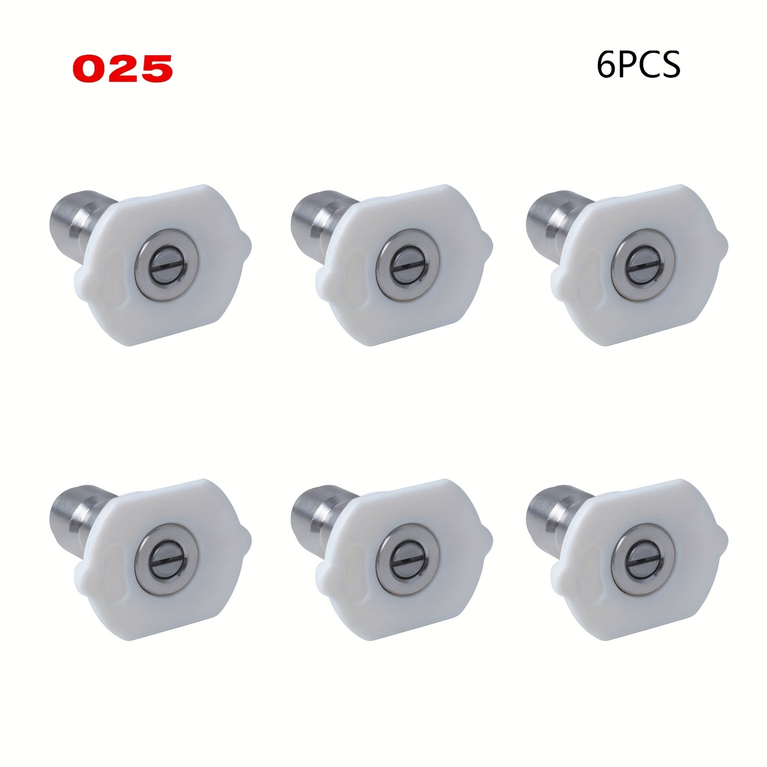 6‑Pack Stainless Steel Pressur - Laser Nozzle Ceramic ulasan dan harga