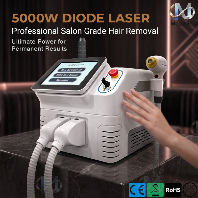 2026 New 5000W 2 In 1 Soprano  - Industrial Laser Hair Removal Machine ulasan dan harga