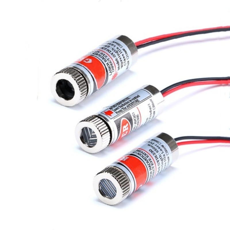 650nm 5mW Red Point / Line / C - Industrial Laser Module ulasan dan harga