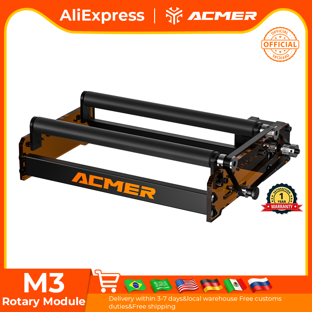 ACMER M3 Laser Rotary Roller 3 - Industrial Laser Cutter ulasan dan harga
