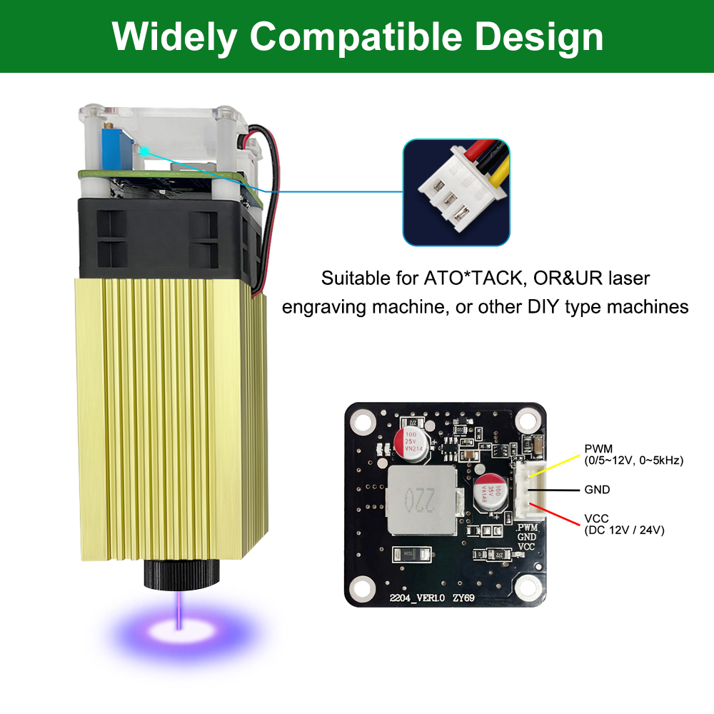 LASER TREE 4W 5W Laser Module  - Industrial Laser Module ulasan dan harga